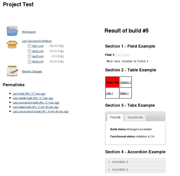 Summary Display Plugin